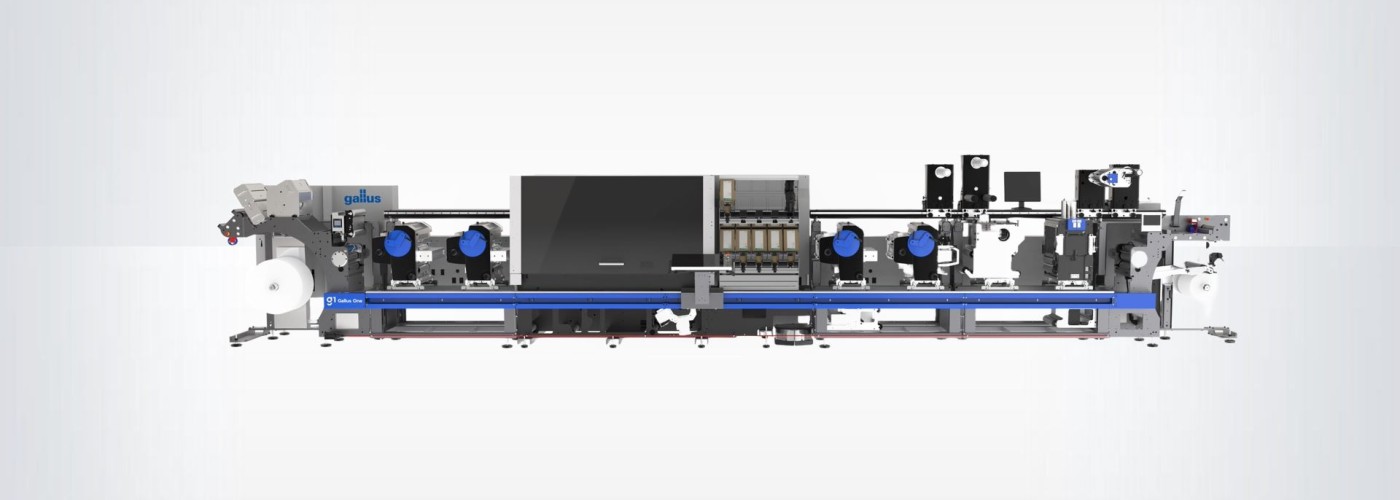 Webfed label printing