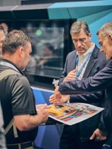 drupa 2024 - Impressions from our stand in Düsseldorf (by the new Jetfire 50)