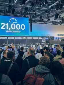 drupa 2024 - Impressions from our stand in Düsseldorf (by the new Speedmaster XL 106 with 21K)